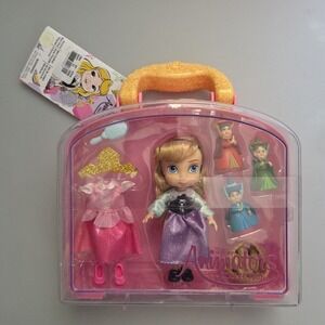 Aurora Disney Animators'‎ Collection Mini Doll Play Set – Sleeping Beauty – 5''